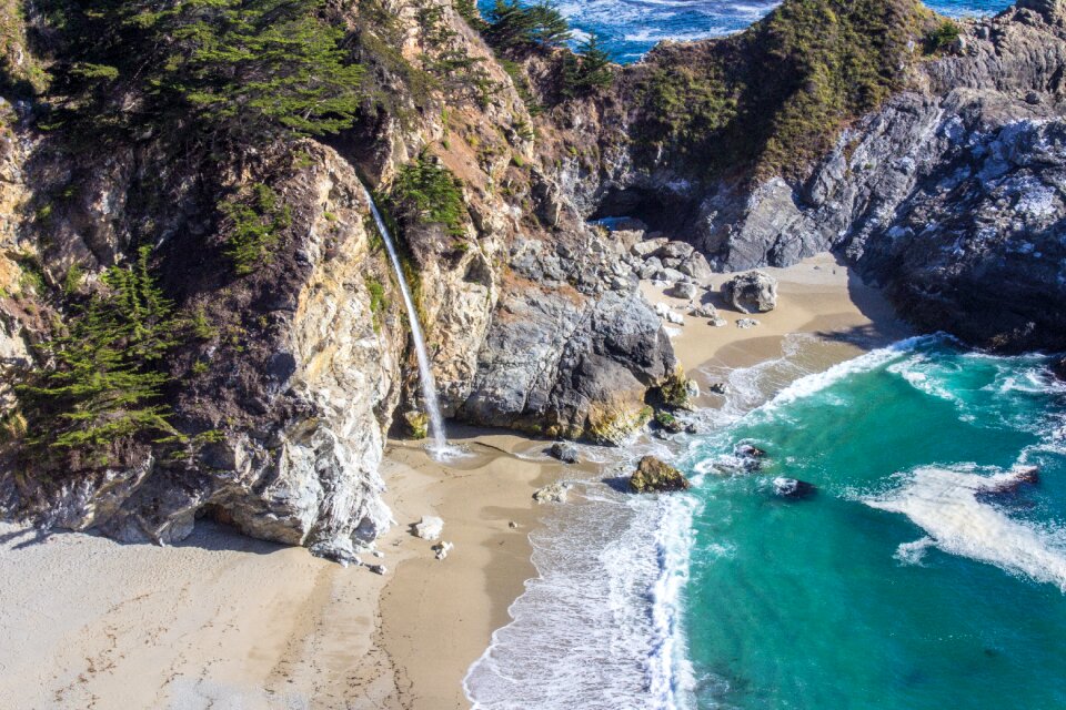 Natural landscape california