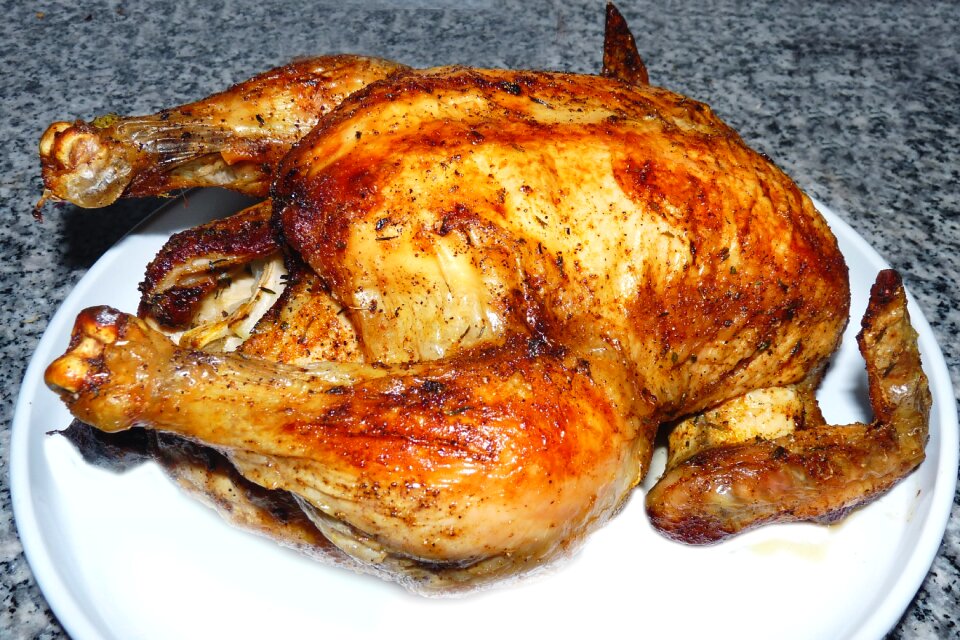 Grilled chicken poultry eat