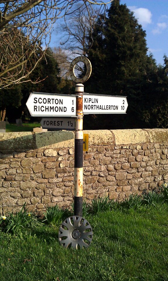 Old direction road
