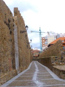 León - Puerta Moneda (sección de la muralla de León) 3