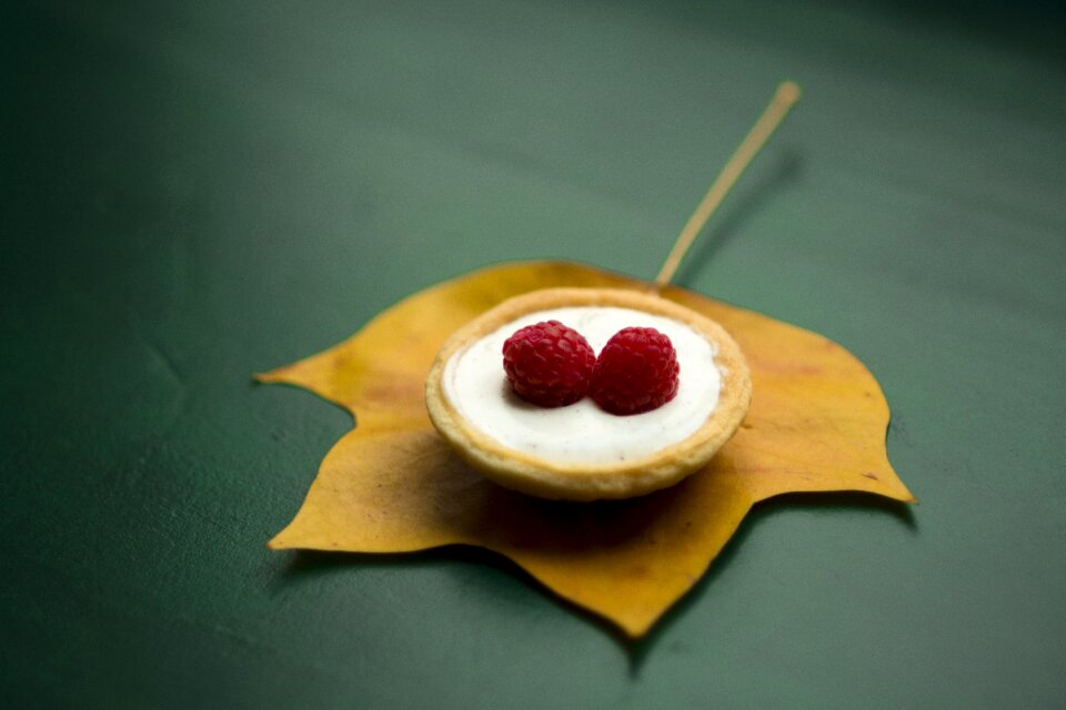 Dessert food yellow
