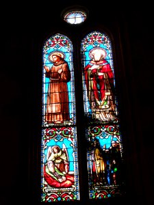 Le Barp (Gironde) église, vitrail 05