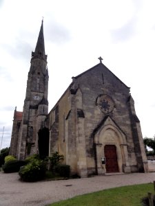 Le Barp (Gironde) église, extérieur