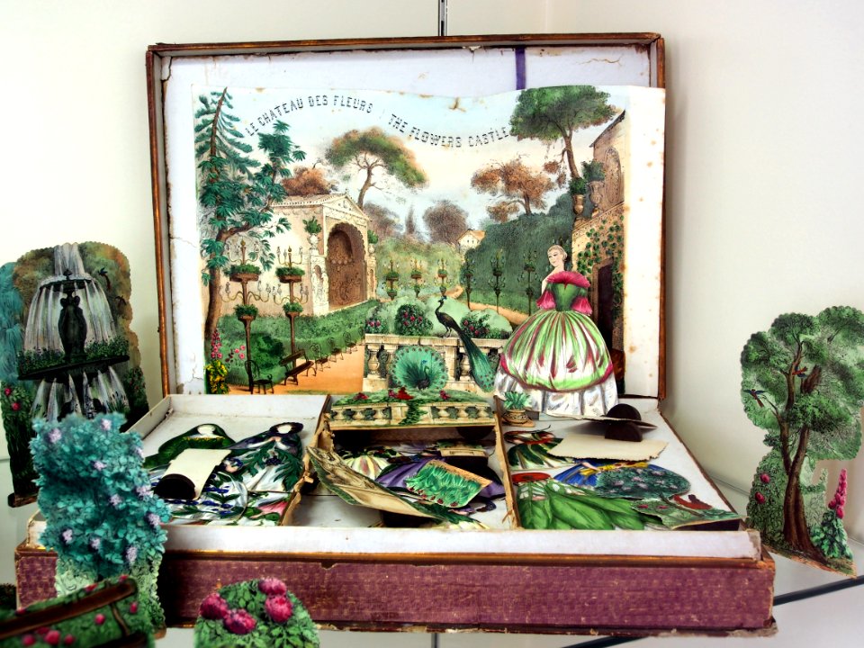 Le Chateau des Fleurs, The flowers castle, Musée du jouet de Colmar