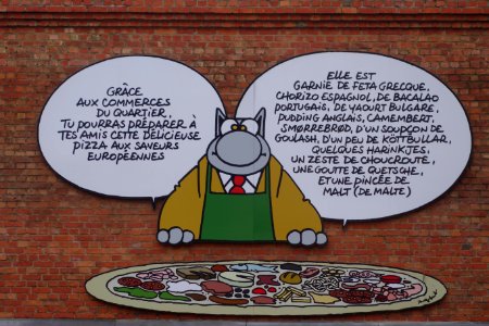 Le Chat 'La Chasse' cartoon