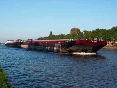 Lauwen ENI 02323098 pushing Cybra ENI 02326983 at the Amsterdam-Rhine Canal, pic8