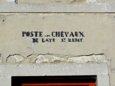 Lay-Saint-Remy (Meurthe-et-M.) poste de chevaux, texte