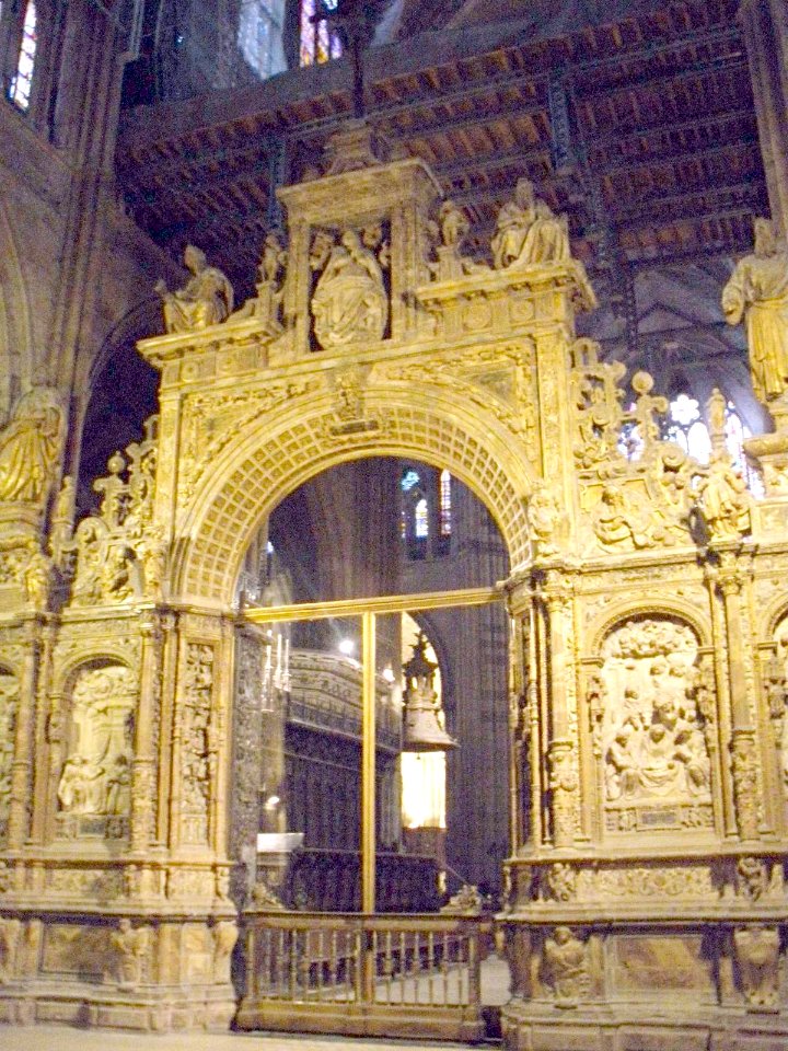 León - Catedral, trascoro 1