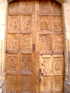 León - Catedral, fachada oeste, Portada de San Juan 6