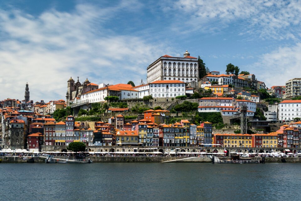 River douro ribeira historic city photo