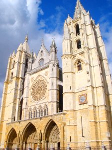 León - Catedral, fachada oeste 04