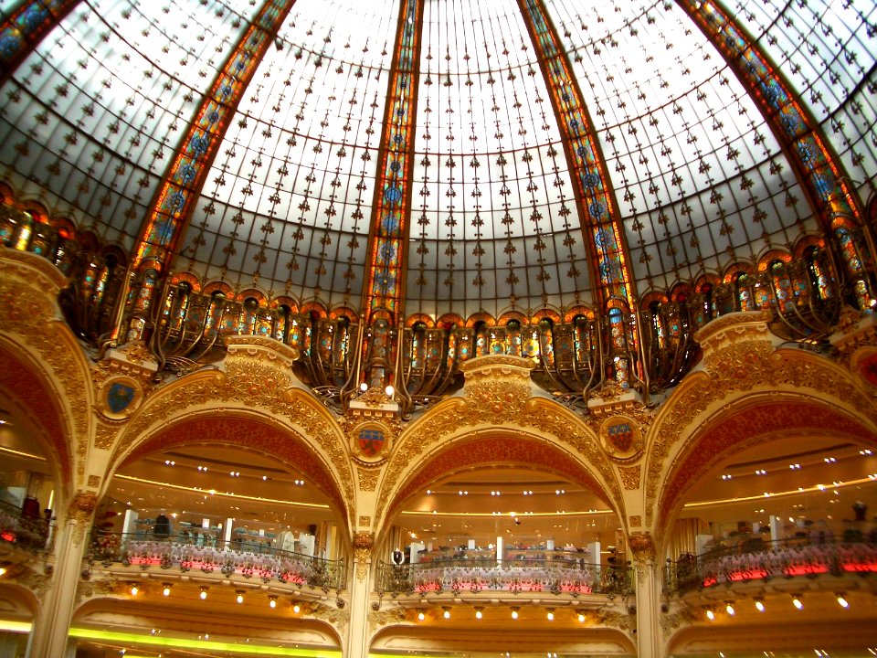 Le dome d'un grand magasin