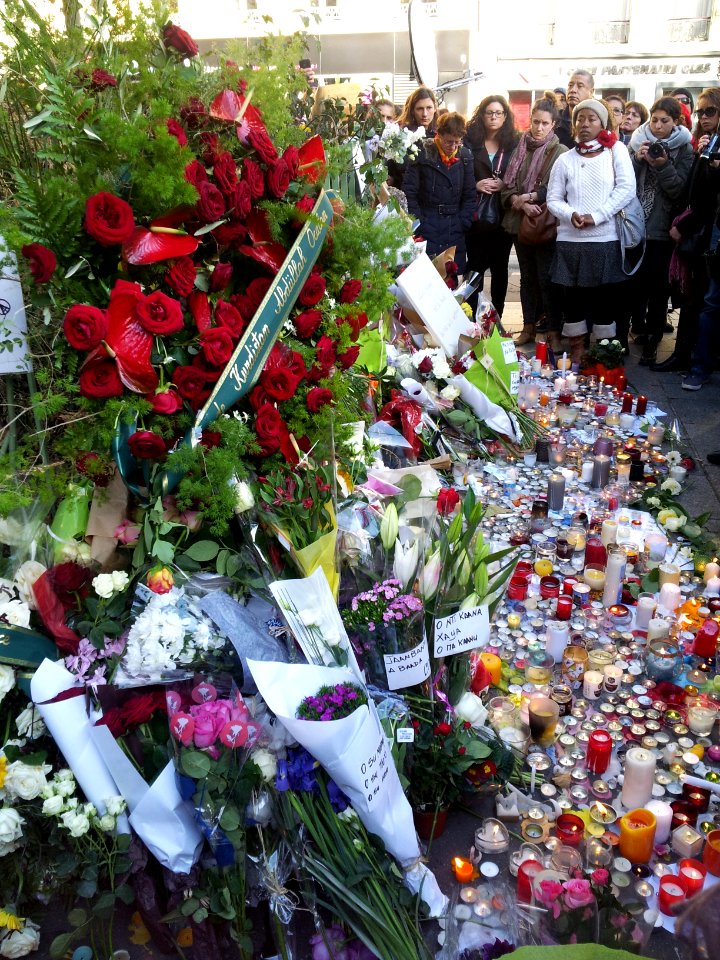 Le Bataclan après les attentats, Paris 2