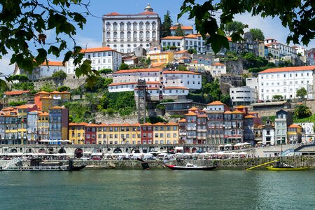 River douro ribeira historic city photo