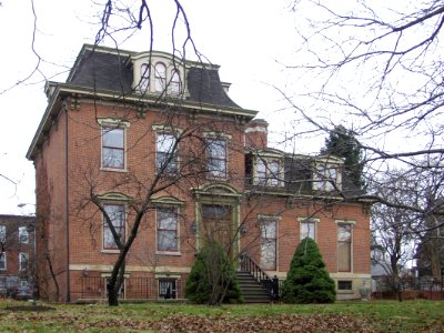 Lawrenceville Second-Empire house, 2014-12-03