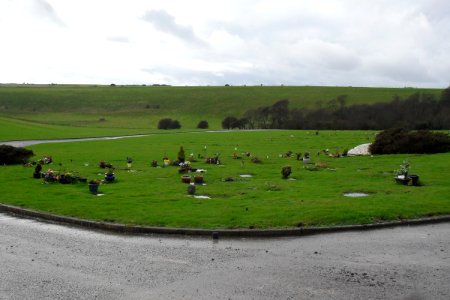 Lawn Cemetery, Warren Road, Woodingdean (February 2011) (Muslim Burials Section)