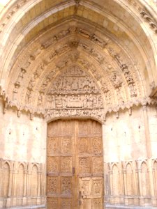 León - Catedral, fachada oeste, Portada de San Juan 1