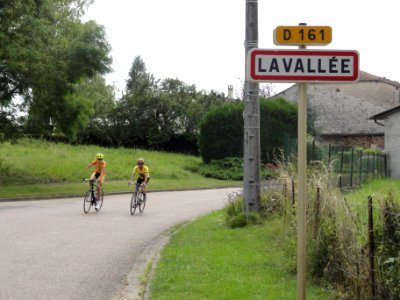 Lavallée (Meuse) city limit sign