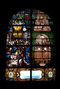Lavement mains synagogue lavement pieds église vitrail saint etienne du mont