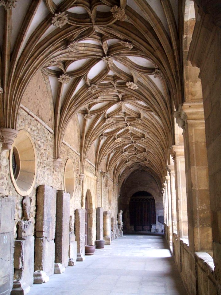 León - Basílica de San Isidoro, claustro 04