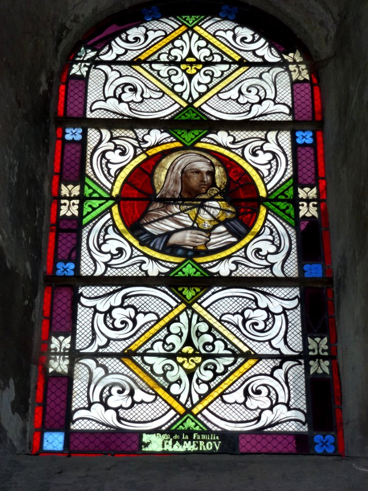 Launois-sur-Vence (Ardennes) église, vitrail 15