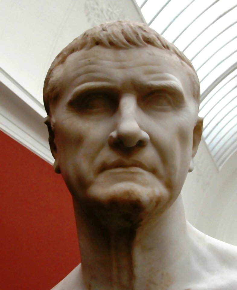 Late Roman Republic bust in the Glyptothek, Copenhagen