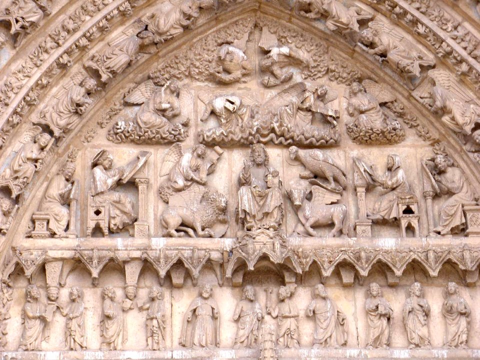 León - Catedral, fachada sur, Portada del Sarmental 2