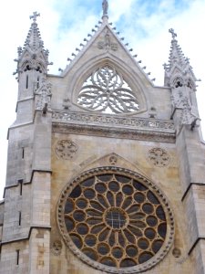 León - Catedral, hastial 04