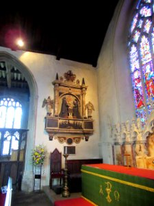 Lavenham church, chancel