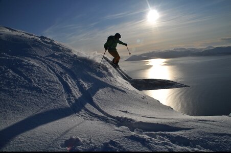 Norway lyngen alps photo