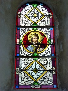 Launois-sur-Vence (Ardennes) église, vitrail 08