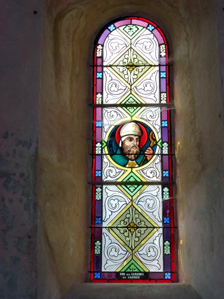 Launois-sur-Vence (Ardennes) église, vitrail 06