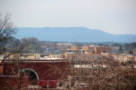 Lavender Mountain viewed from Rome, GA March 2018 photo