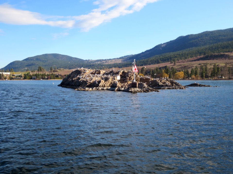 Late Winter view of western side of Grant Island