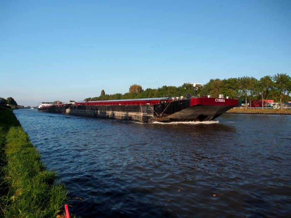 Lauwen ENI 02323098 pushing Cybra ENI 02326983 at the Amsterdam-Rhine Canal, pic9