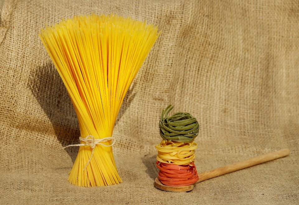Yellow colorful raw