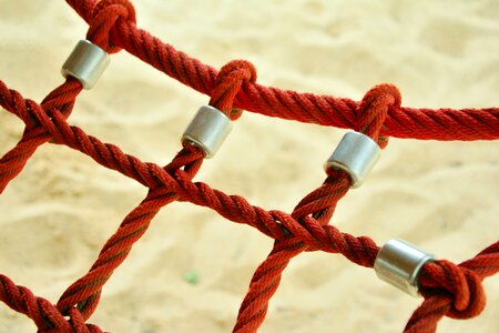 Security children's playground braid