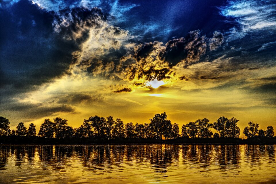 Abendstimmung nature romance