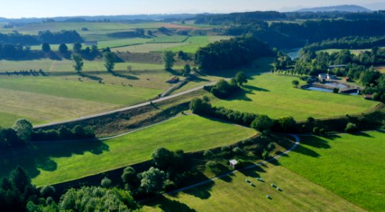 Lech terrassen apfeldorf luftbild