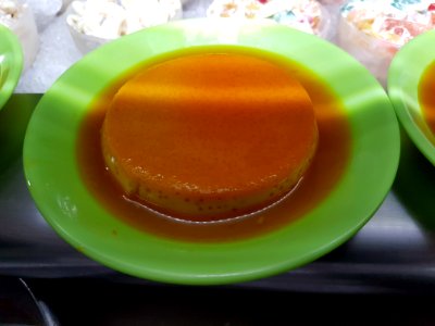 Leche flan from the Philippines