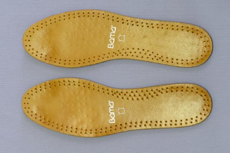 Leather inner soles - upper side