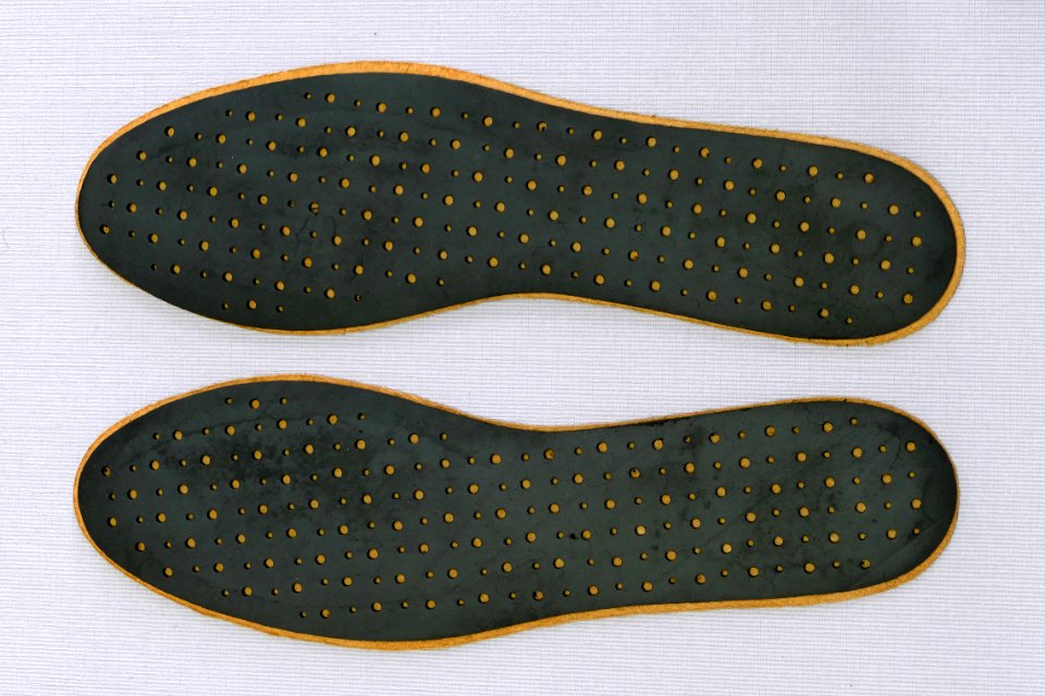 Leather inner soles - underside