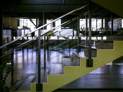 Co-working space stairs photo