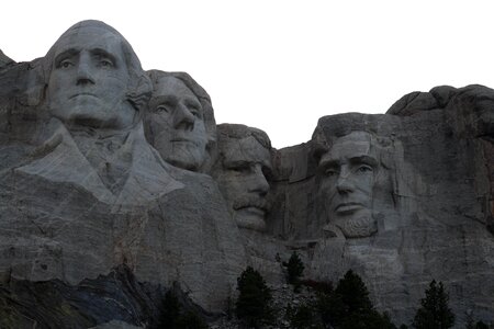 Mount rushmore national monument presidential