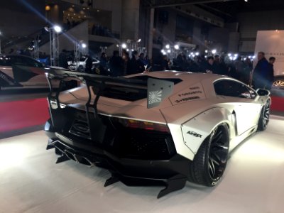 LB-Works Aventador rear - Tokyo Auto Salon 2015