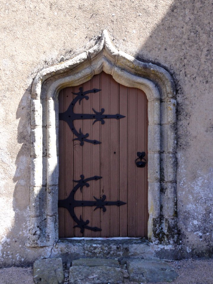 Le Quartier (Puy-de-Dôme) église, petite porte