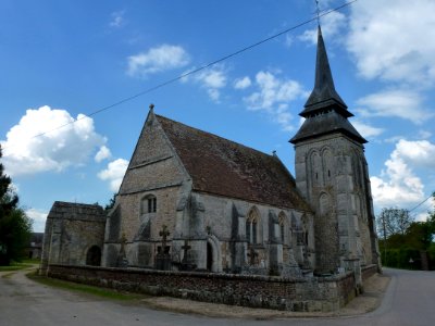 Le Plessis-Sainte-Opportune (Eure, Fr) église Saint-André du Plessis (02)
