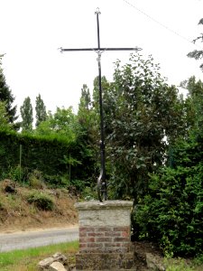 Le Thuel (Aisne) croix de chemin