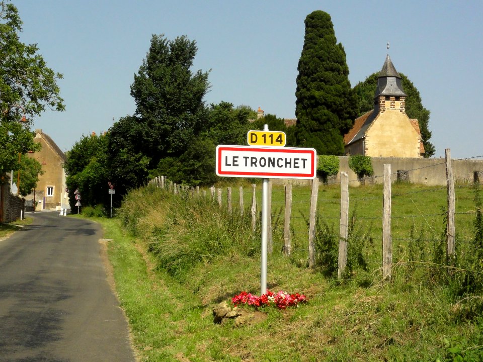 Le Tronchet (Sarthe) entrée