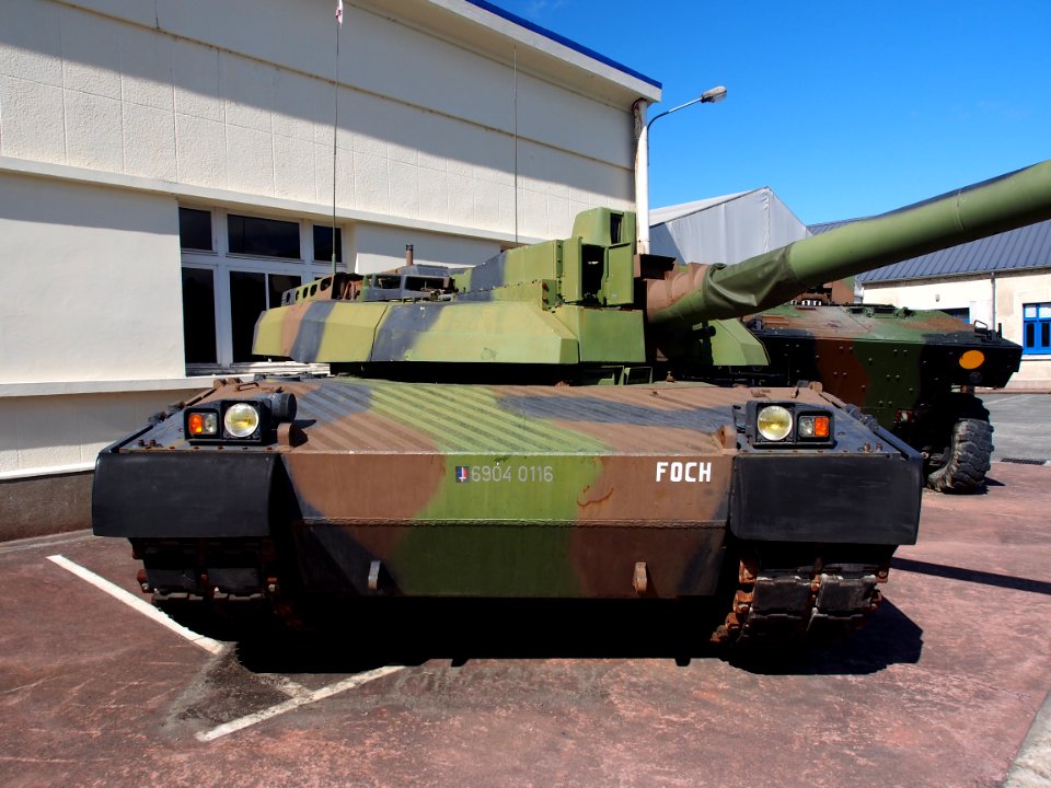 LECLERC prototype named Foch, Tanks in the Musée des Blindés, France, pic-3